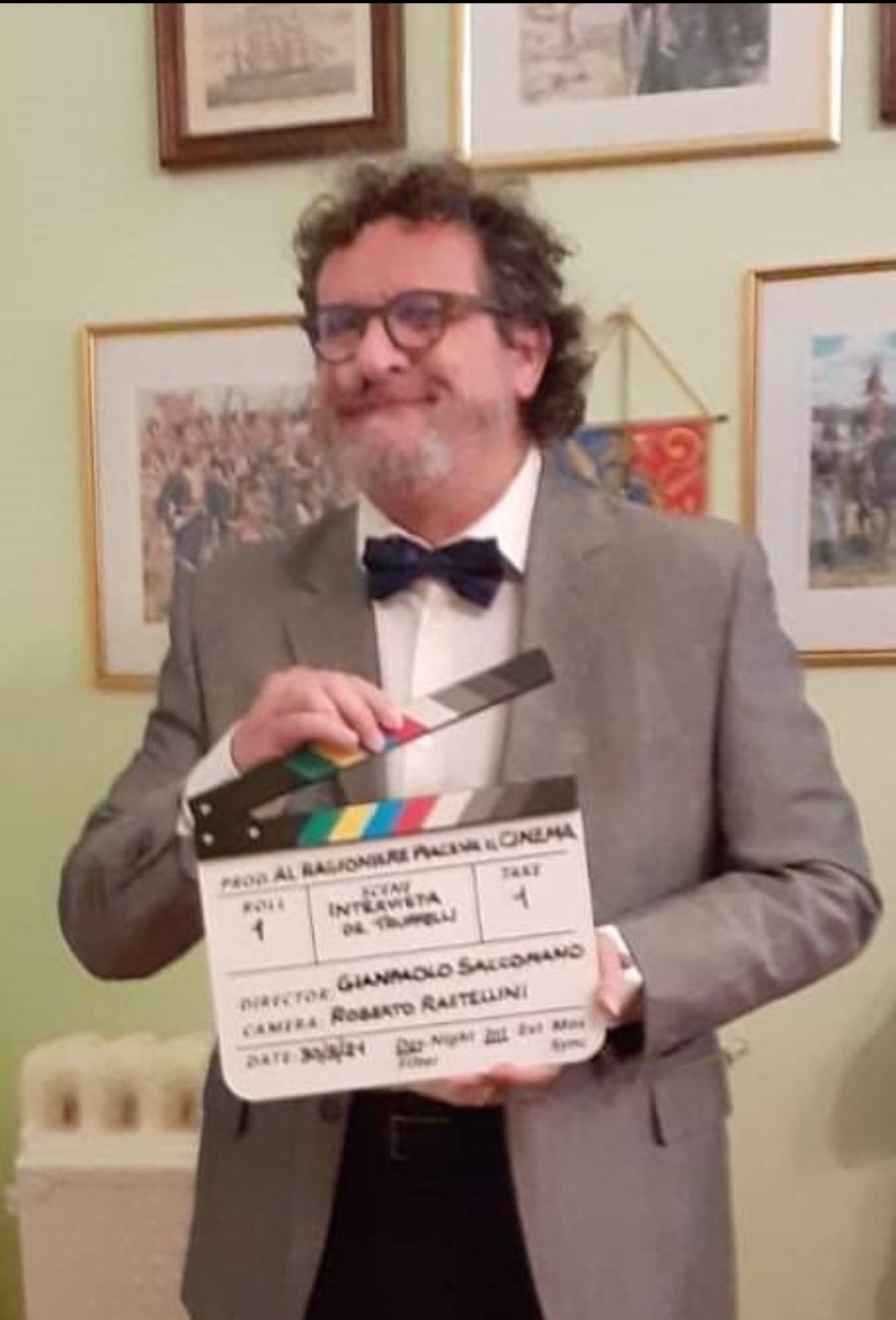 Il pluripremiato regista Gianpaolo Saccomano annuncia via social il ciak del suo nuovo atteso cortometraggio