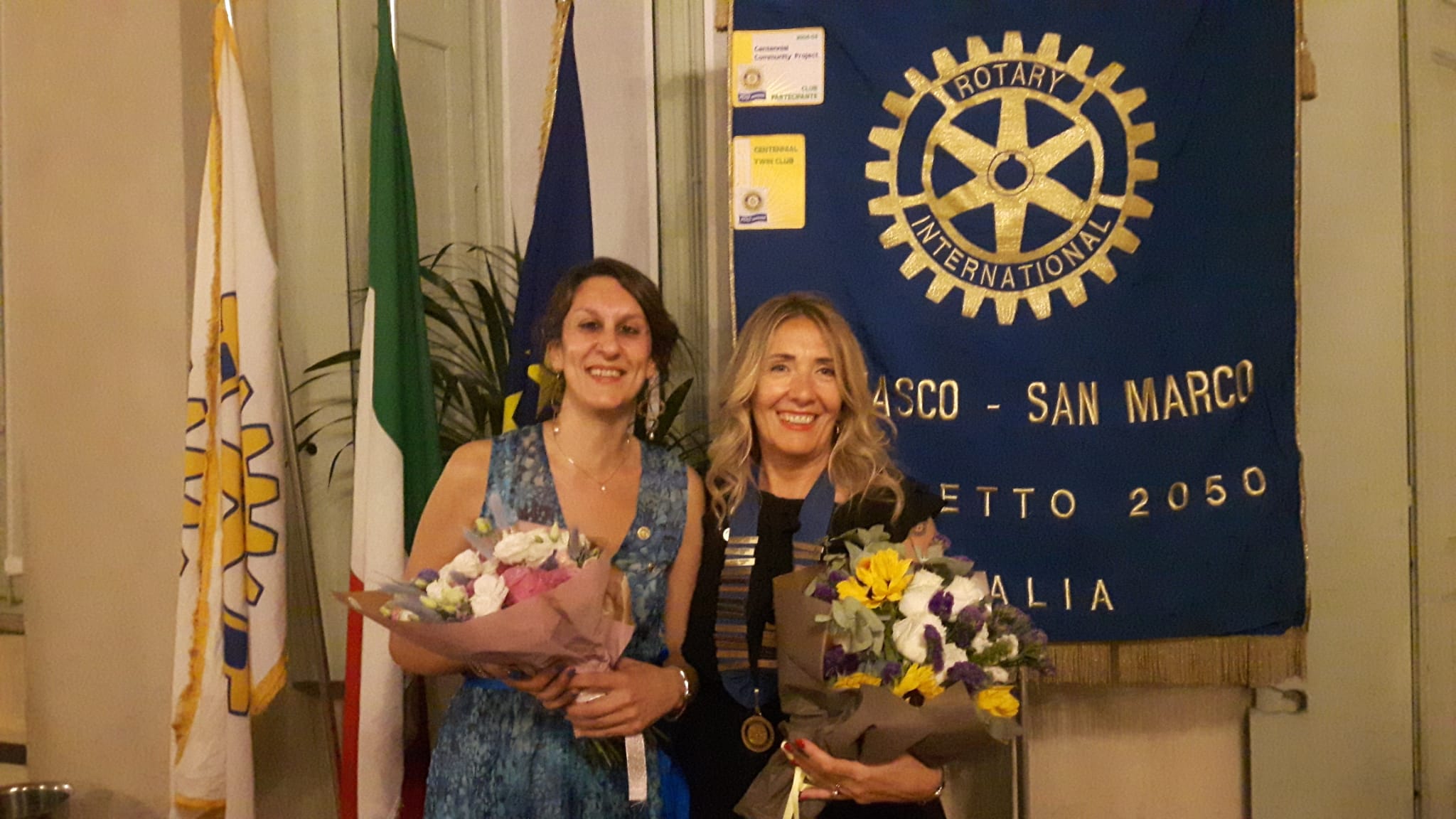 Passaggio del Martelletto al Rotary Cremasco San Marco: dopo un anno difficile, la presidenza a Laura Franceschini