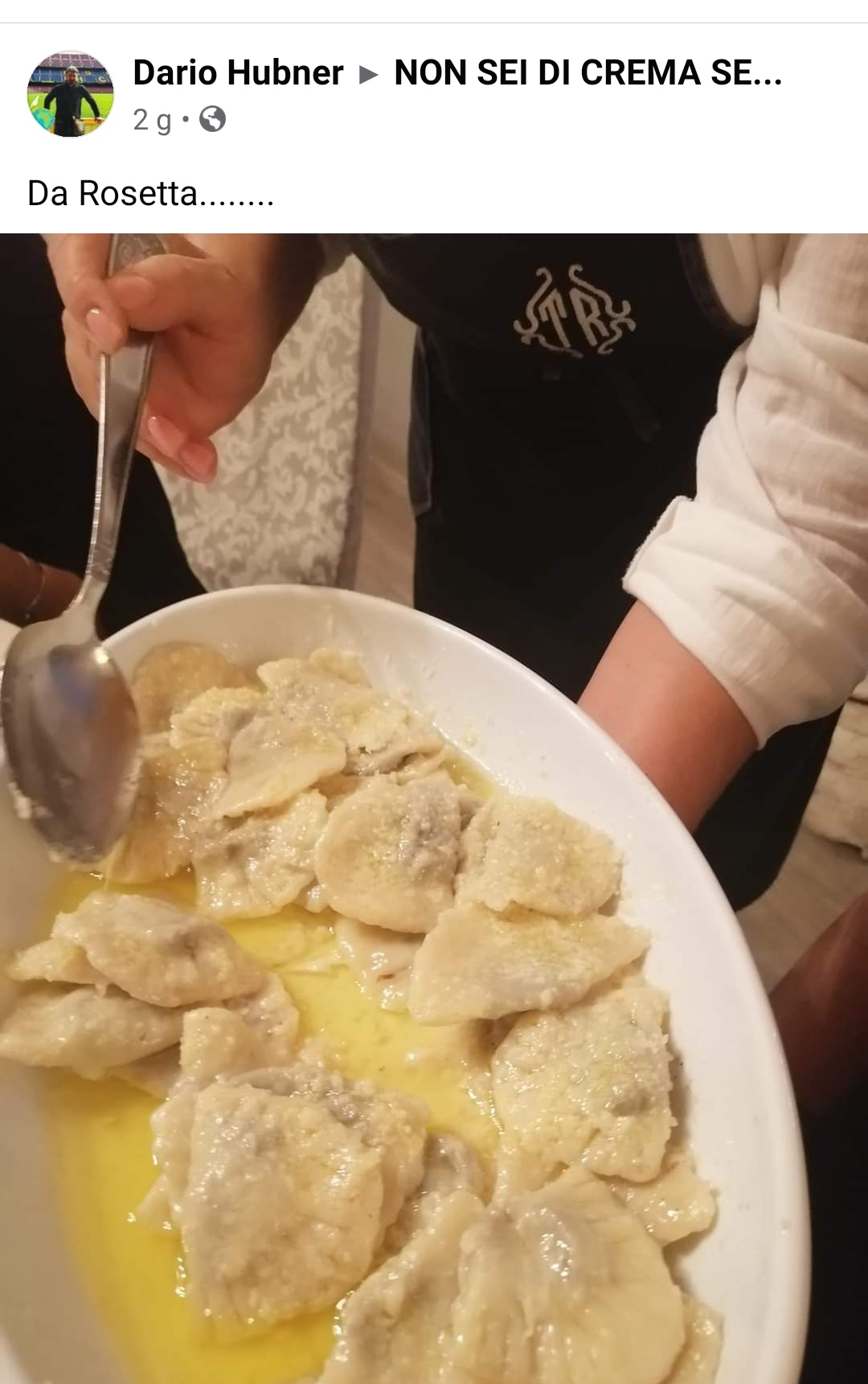Clamoroso a Passarera, Borgo del Granducato famoso per i Tortelli Cremaschi e per la magica Rosetta: Dario Hubner si scopre Food Blogger e attacca