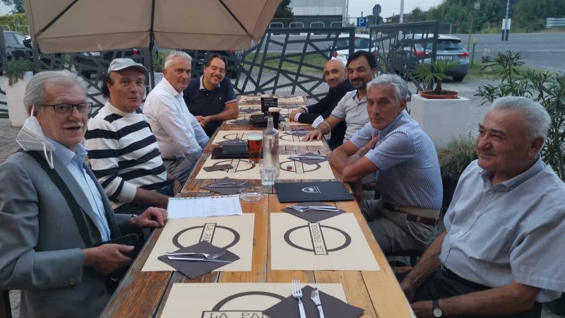  Sabato sera alla pizzeria Panera di Madignano, incontro di lavoro della comunità socialista