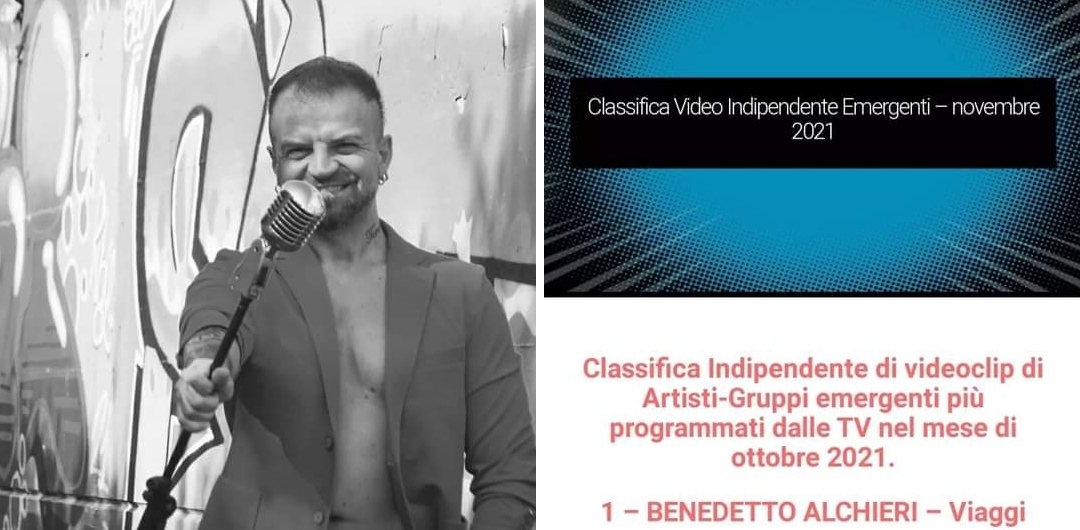 Chapeau al cantautore PopIndie Benedetto Alchieri: “Viaggi” il suo video musicale sta girando assai