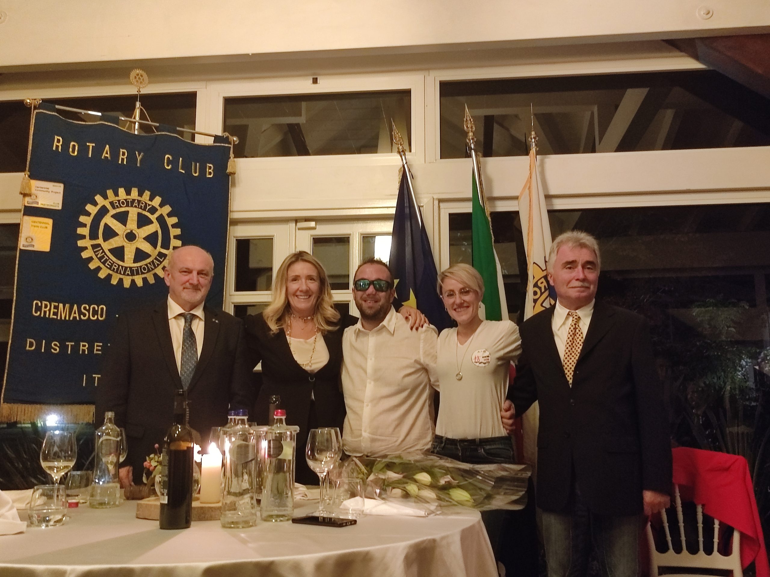L’energia e l’entusiasmo di rimettersi in gioco:  la testimonianza di Davide Cantoni al Rotary Cremasco San Marco
