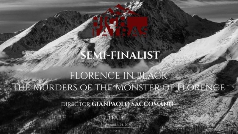 Un altro riconoscimento importante per Gianpaolo Saccomano e il suo film Nero Fiorentino sul caso del Mostro di Firenze