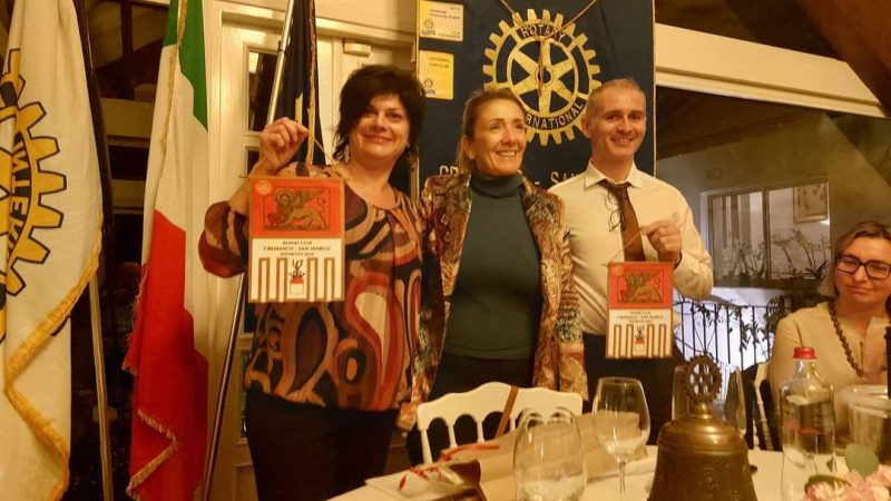 Rotary Club Cremasco San Marco, fine anno con i volontari di Pro Rett ricerca