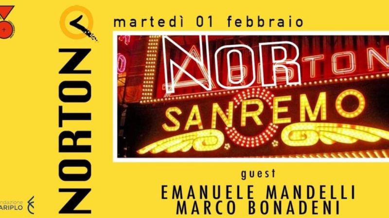 Il Festival di Sanremo chiama, Norton risponde: martedì primo febbraio seratona festivaliera con guastatori e appassionati