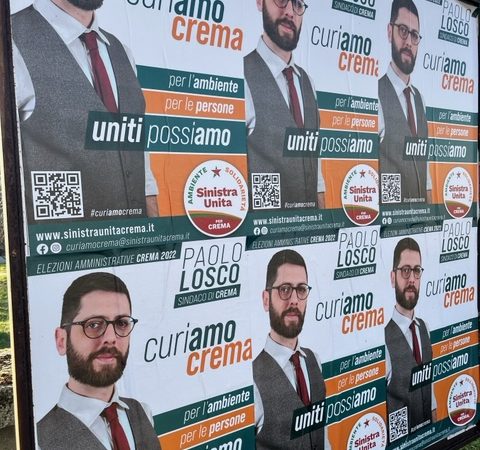 Il listone Sinistra Unita Lancia lo slogan: Curiamo Crema. E il candidato sindaco Paolo Losco pensa a un superassessorato Ambiente e Urbanistica …