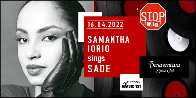 Riparte il tour del Samantha Iorio Soul Band con un omaggio a Sade