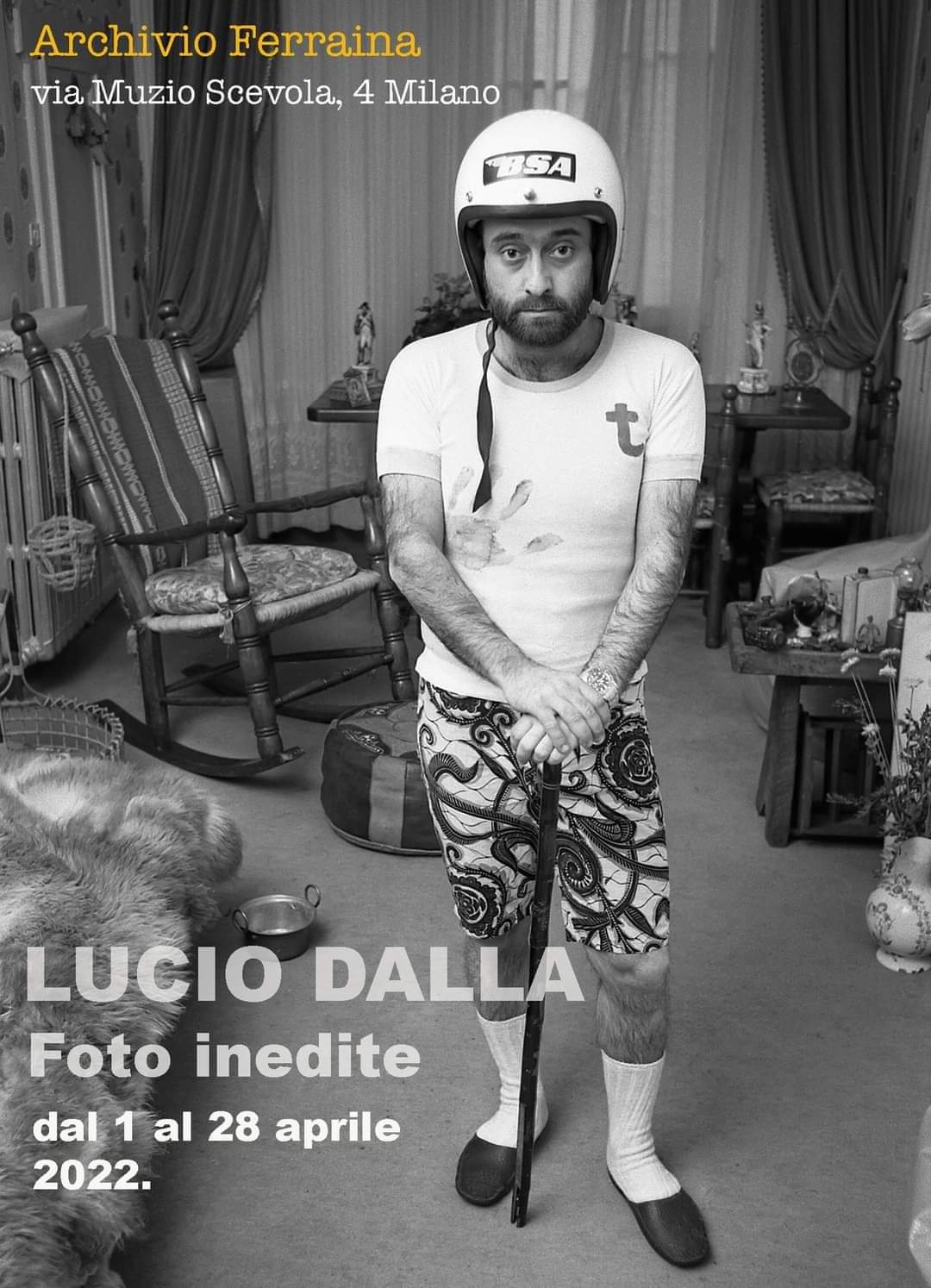 Una mostra fotografica dedicata a Lucio Dalla