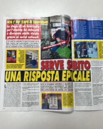 Il Benzivendolo d’Italia Graziano Bossi a Cronaca Vera: “Tagliare le accise contro le speculazioni delle aziende petrolifere”