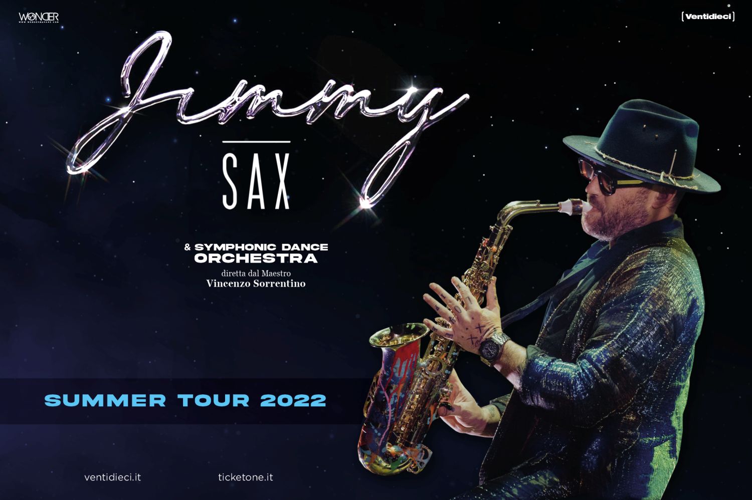 Jimmy Sax, quest’estate torna dal vivo con il summer tour
