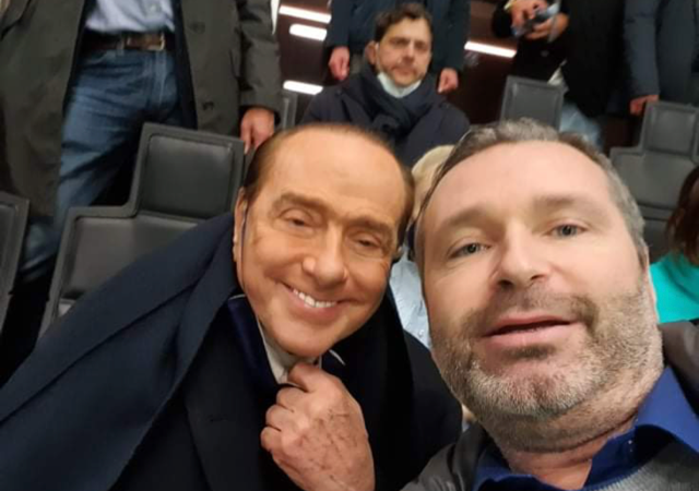 Che si saranno detti a San Siro il presidentissimo Berlusconi e il presidente del Pergo Marinelli?