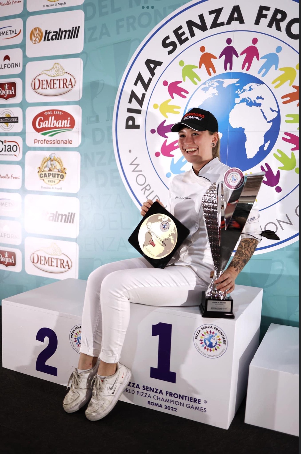 Federica Samarani, RockPizzaiola d’autore, protagonista vincente al Campionato del Mondo della Pizza. 