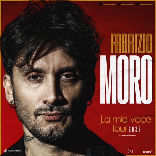 La mia voce tour 2022, le date dei concerti estivi di Fabrizio Moro