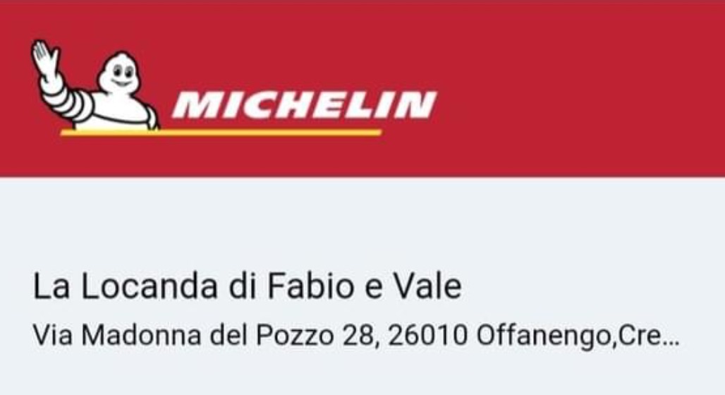La Locanda di Fabio e Vale a Offanengo, grande e sorprendente bistrot, menzionata meritatamente dalla guida Michelin … Chapeau !