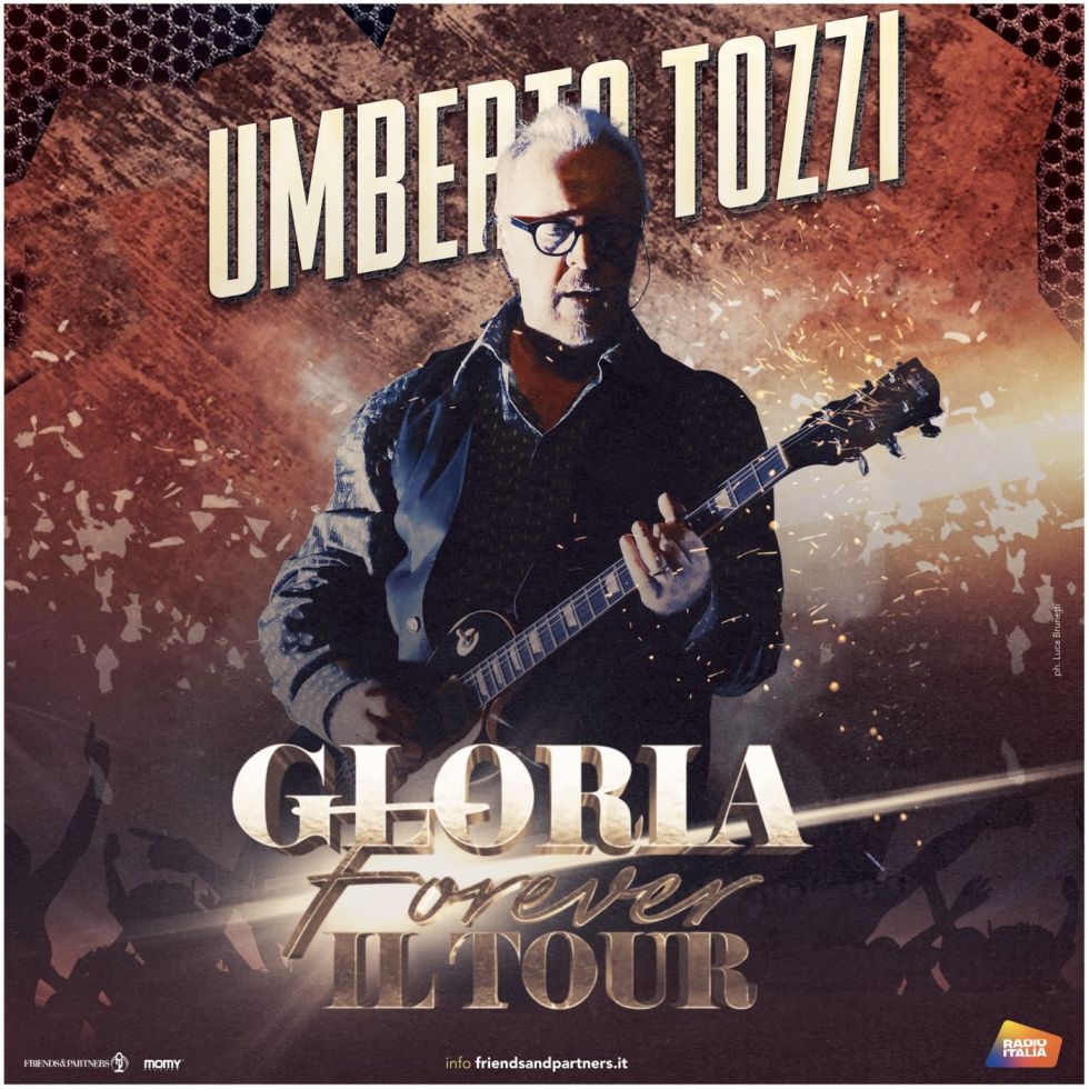 Un 2022 a tutta musica per Umberto Tozzi con Gloria Forever