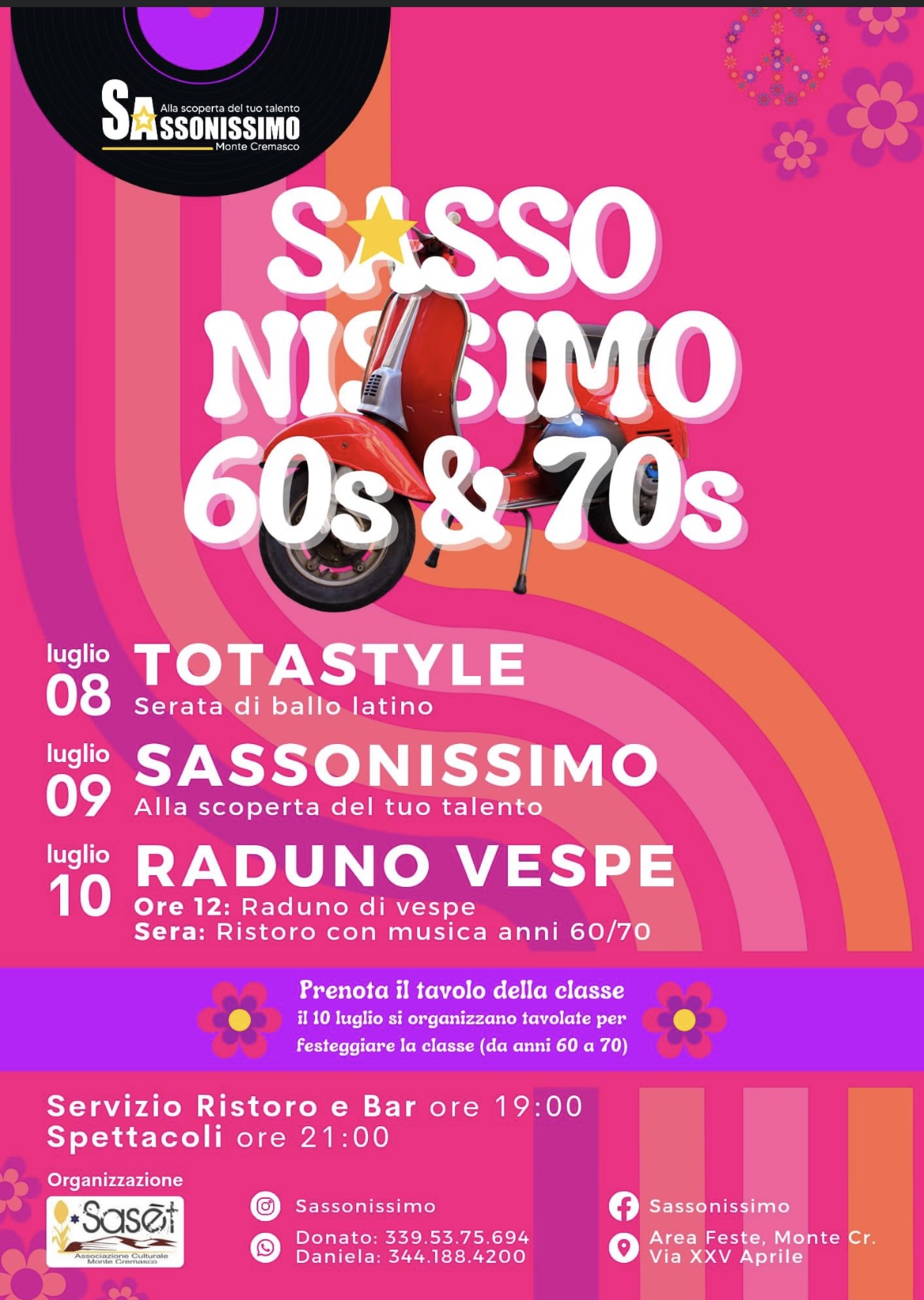 Bentornato Sassonissimo, la Kermesse musicale di Monte Cremasco