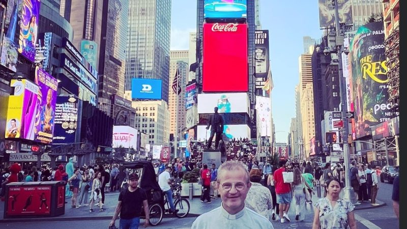 Don Lorenzo Roncali e la sua bella, speciale, vacanza … americana a New York…
