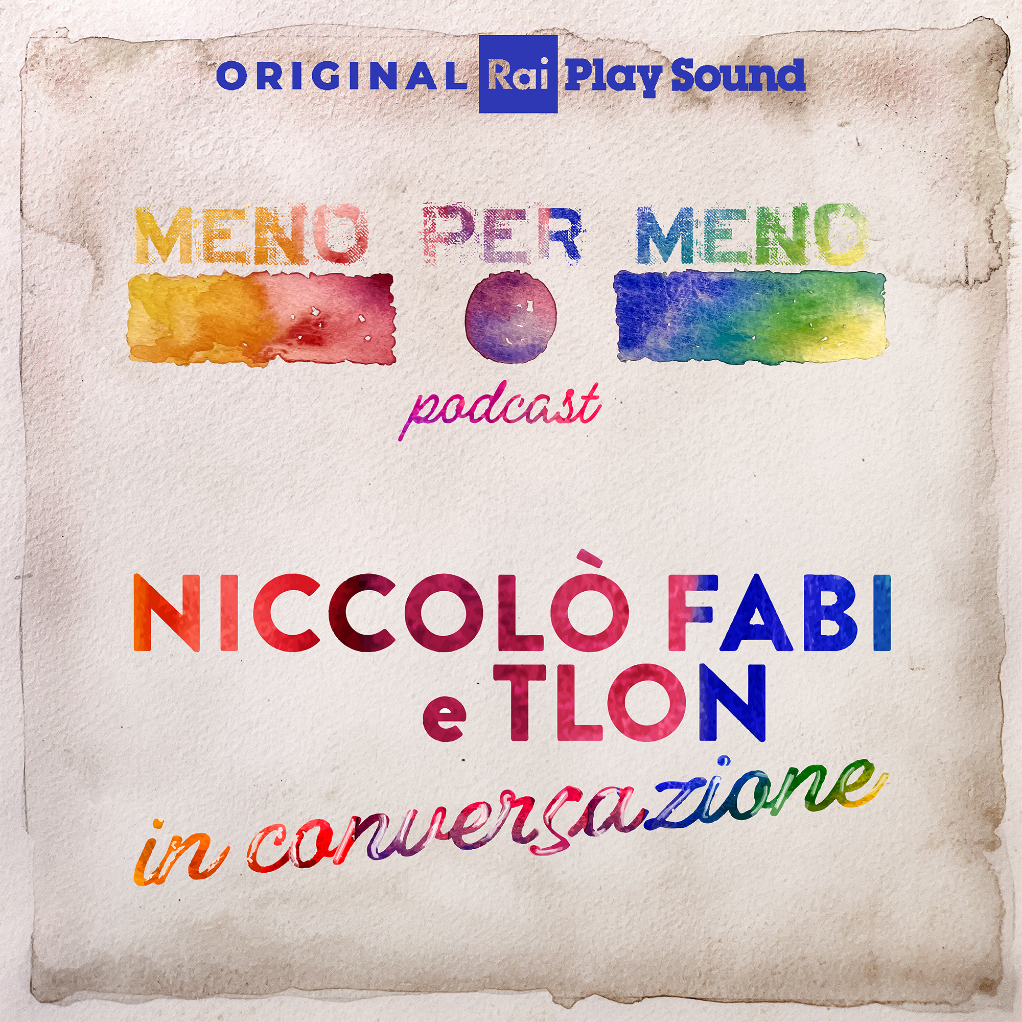 Da giovedì 15 dicembre è disponibile “Meno per meno podcast”, in esclusiva su RaiPlay Sound, con Niccolò Fabi