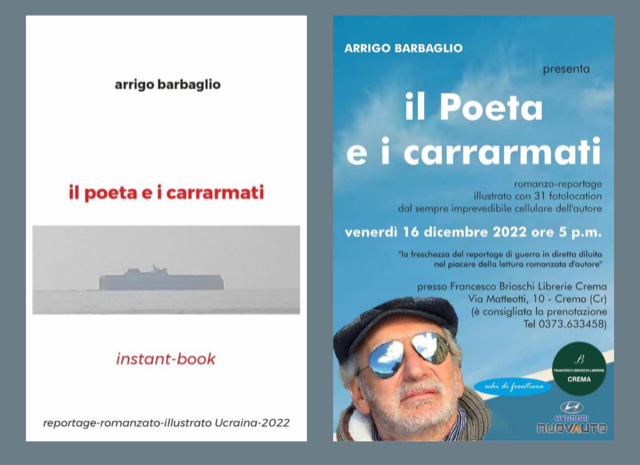 Venerdì 16 dicembre, nel pomeriggio, tutti alla libreria Brioschi di Crema per il nuovo libro di Arrigo Barbaglio…