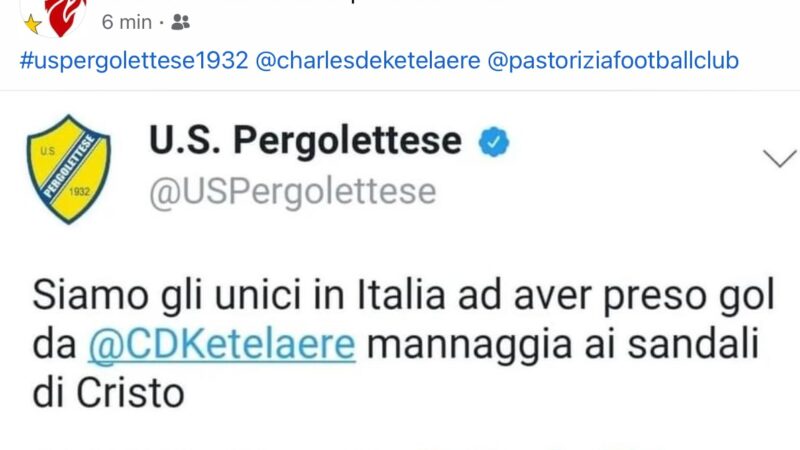 Ettore Cerrato mi consenta: nel menù del Mangia e Fuggi non possono mancare due pizze: una per il Milan e una per la Juventus, no?  