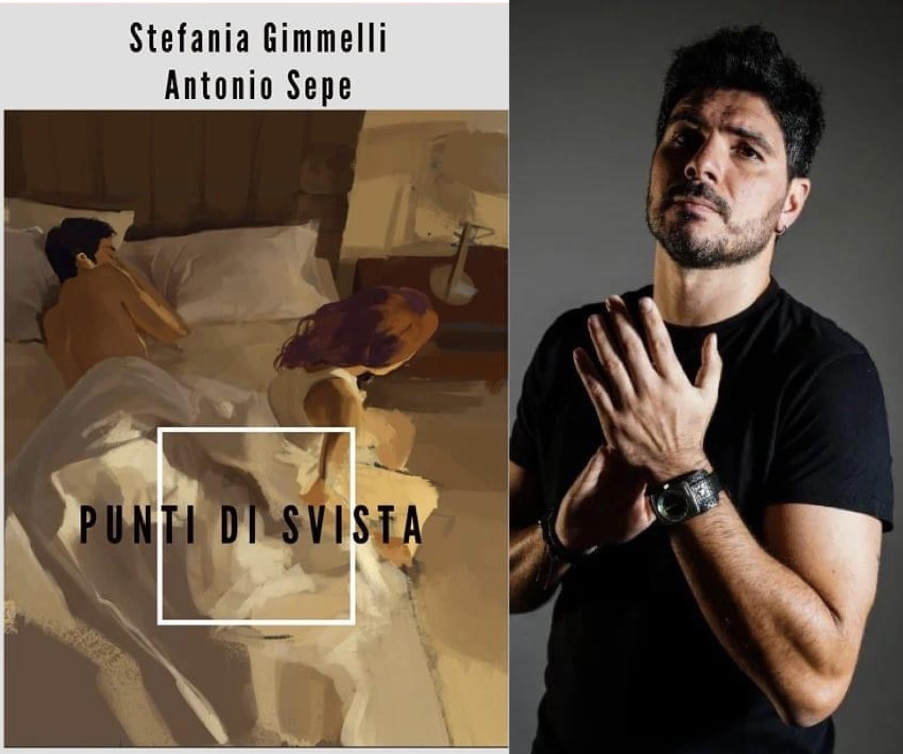Antonio Sepe nel salotto di Scena Teatro  Lo scrittore presenta “Punti di Svista”, modera la giornalista Erminia Pellecchia