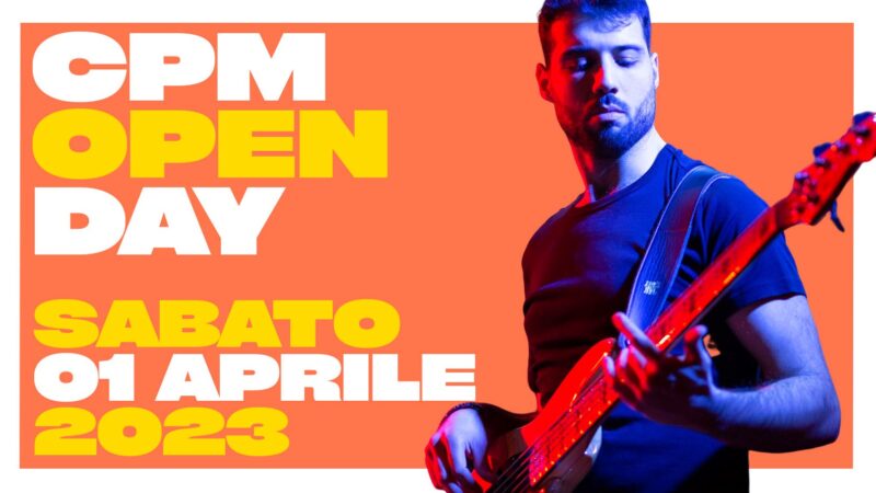 Sabato 1 aprile torna l’Open Day al CPM Music Institute di Milano