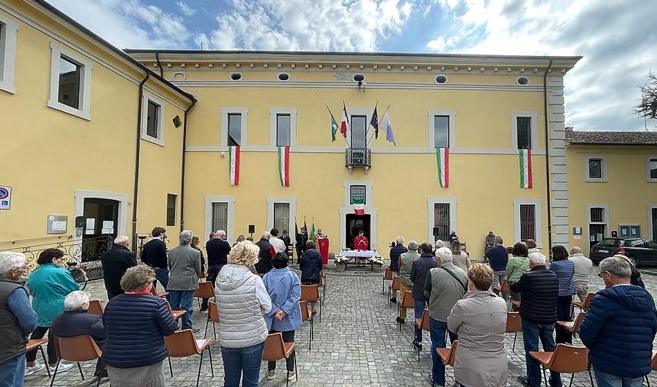 Casale Cremasco Vidolasco, l’amministrazione comunale ha reso omaggio al 25 aprile, Festa della Liberazione.