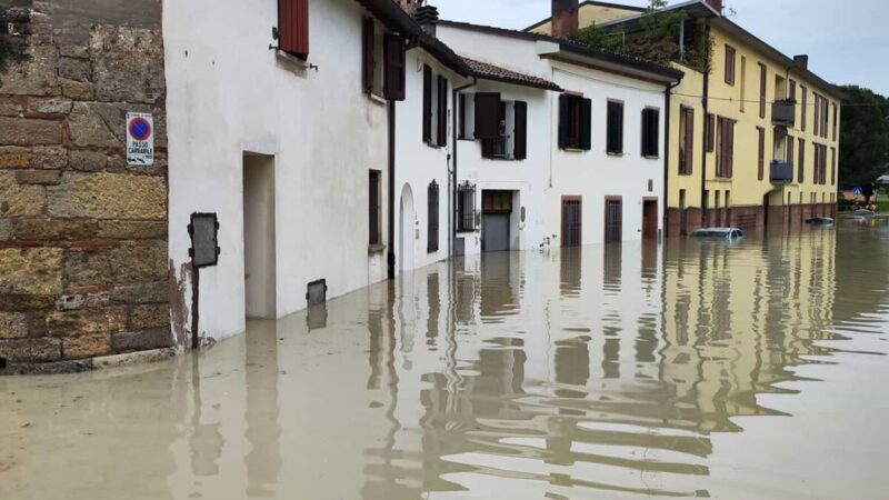 Caritas, raccolta fondi per l’alluvione in Emilia Romagna