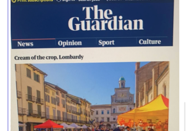 Crema e i bizzarri Tortelli Cremaschi sul The Guardian