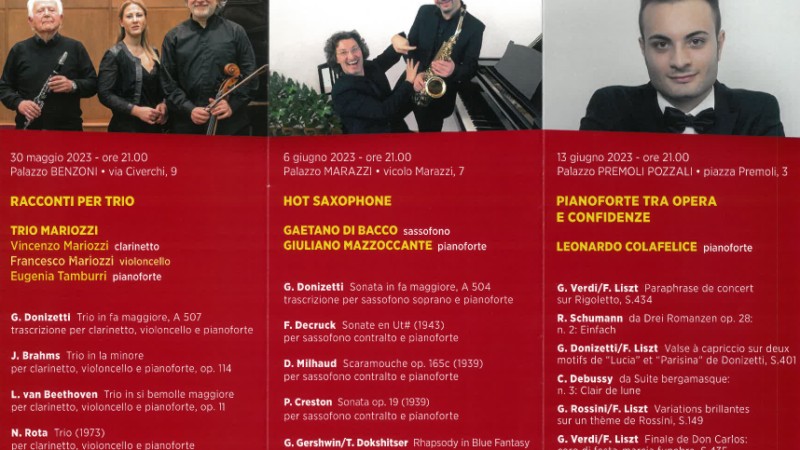 Musica in Corte 2023 Un filo conduttore con Bergamo e Brescia, capitali della Cultura italiana 2023