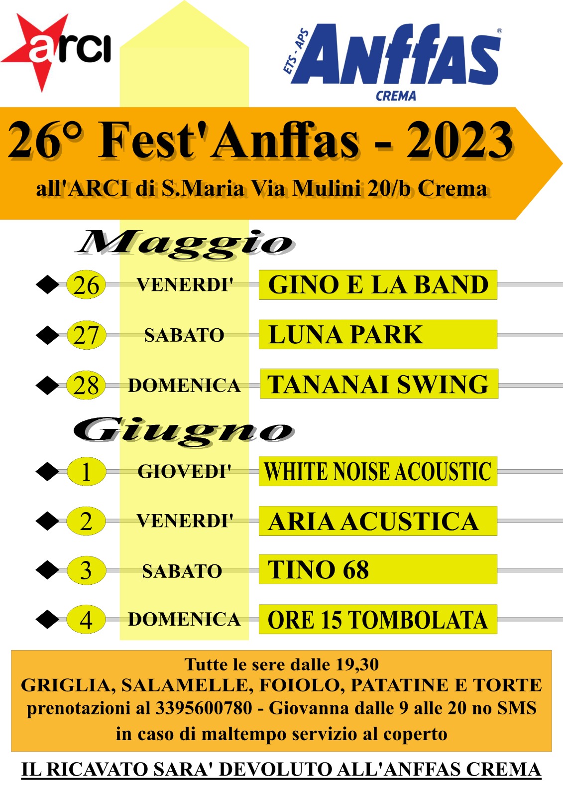 Fest’Anffas, ai nastri di partenza la ventiseiesima edizione