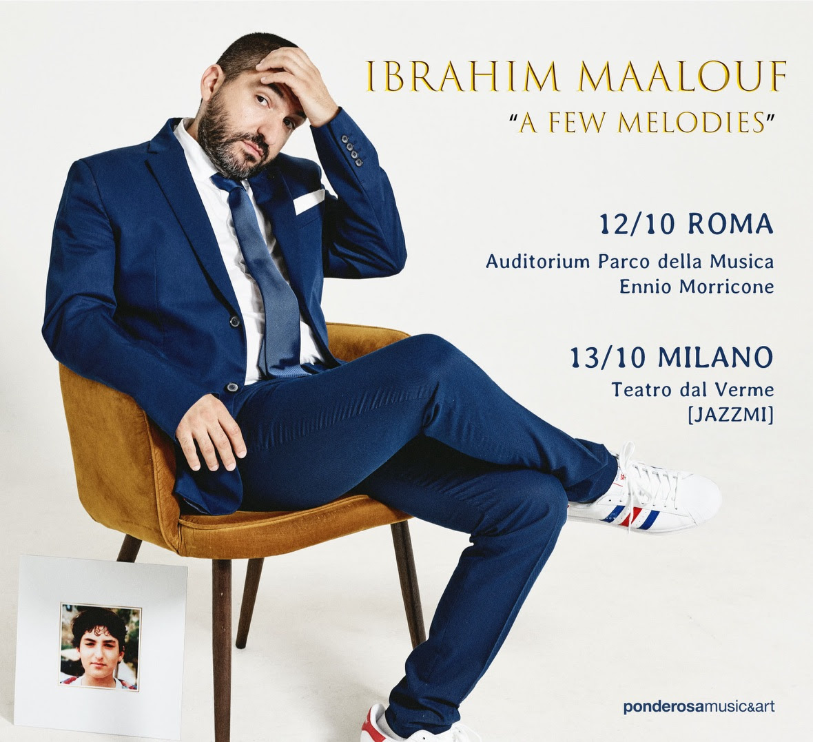 A distanza di 13 anni Ibrahim Maalouf torna finalmente in Italia per due straordinari concerti