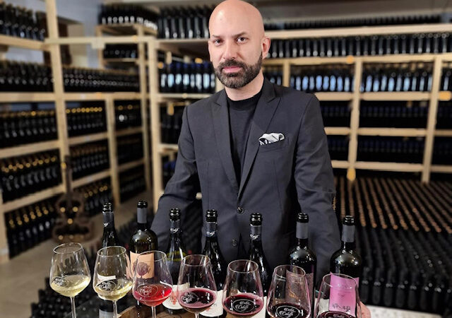 Grandioso a Spineda: la WineStar Francesco Saverio Russo, in visita per reportage alla Cantina Caleffi