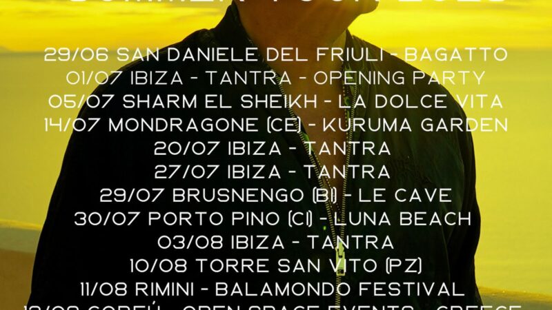 Il dj e produttore di fama internazionale Joe T Vannelli si esibisce dal vivo con Summer Tour 2023