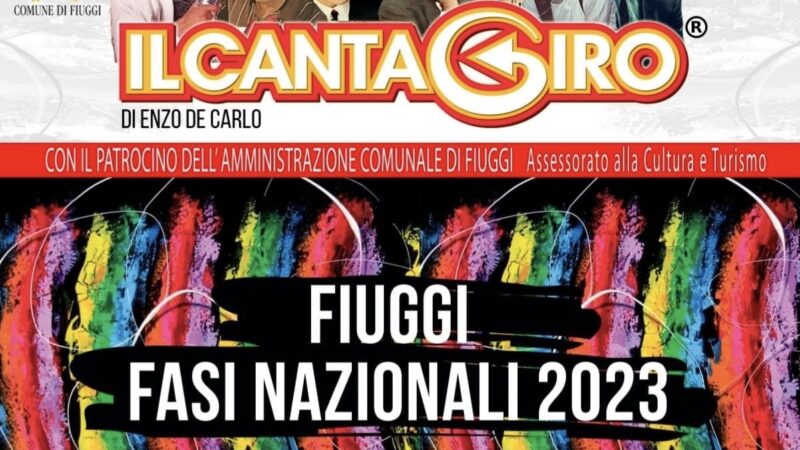 Al via l’edizione 2023 de “Il Cantagiro” con il calendario delle finali