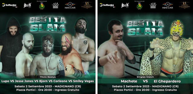 A Madignano, sabato 2 settembre, ecco sarà tempo di Combattimenti di Wrestling…