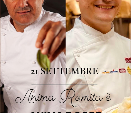 Ecco la cucina a 4 mani, ‘Anima e Core’ di Stefano Scolari e Fortunato Amatruda all’Anima Romita di Crema