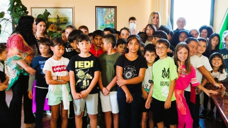 Casale Cremasco Vidolasco, gli alunni della scuola primaria hanno visitato il comune