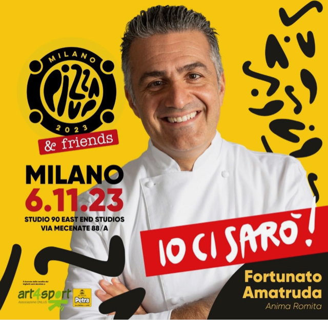 Il Maestro Pizzaiolo Fortunato Amatruda e la Pizzeria Anima Romita protagonisti a ‘Pizza Up Milano’