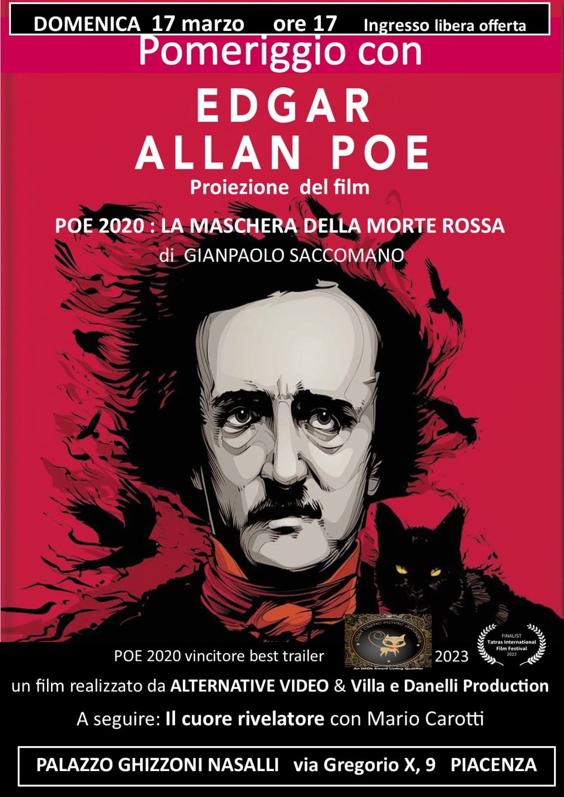 Il regista, cremasco d’adozione Gianpaolo Saccomano, anticipa ‘Do you like Poe’, film anche sul Covid, con scene girate a Soncino