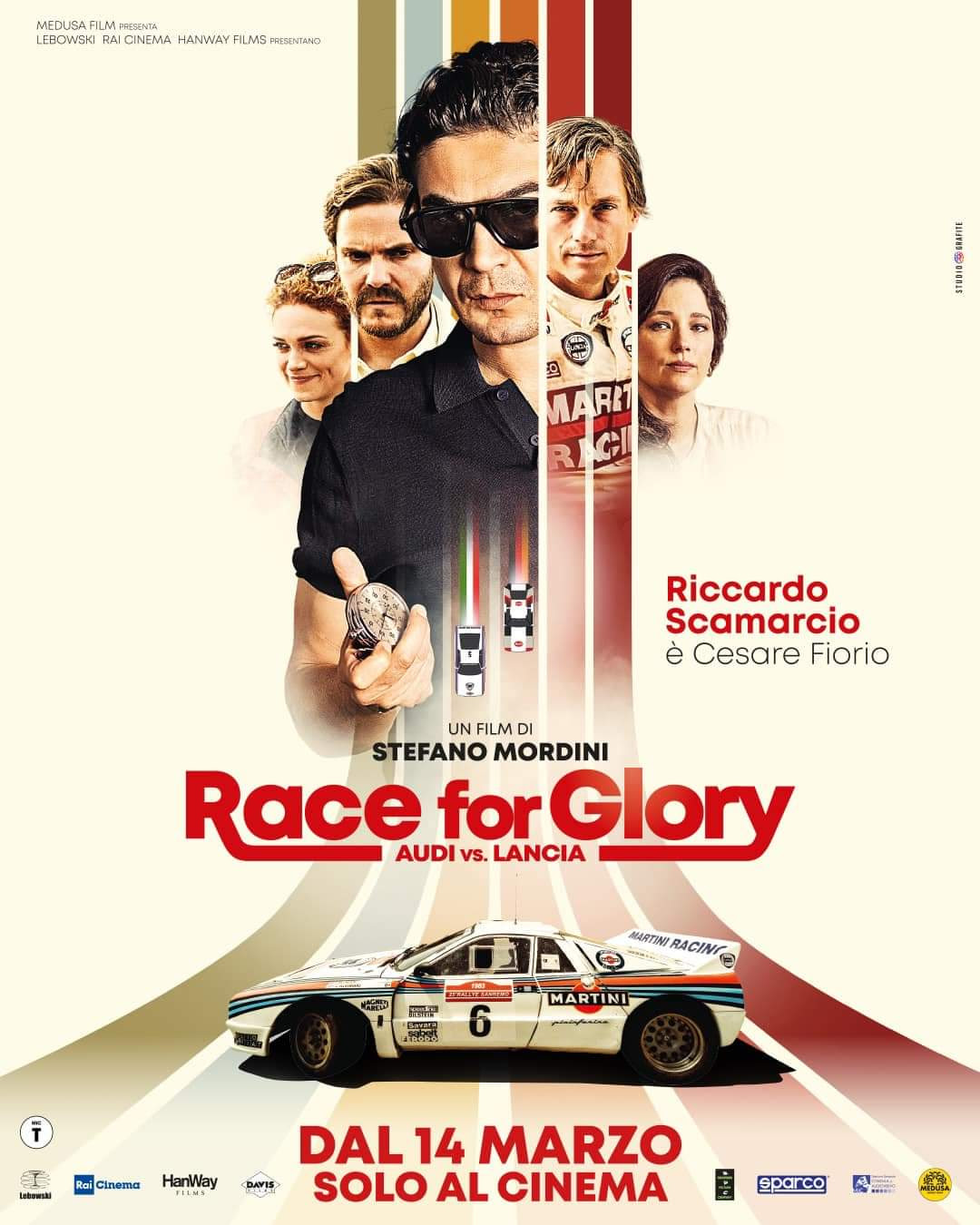 Dal 14 marzo 2024 è in tutte le sale cinematografiche italiane “Race for Glory: Audi vs. Lancia”